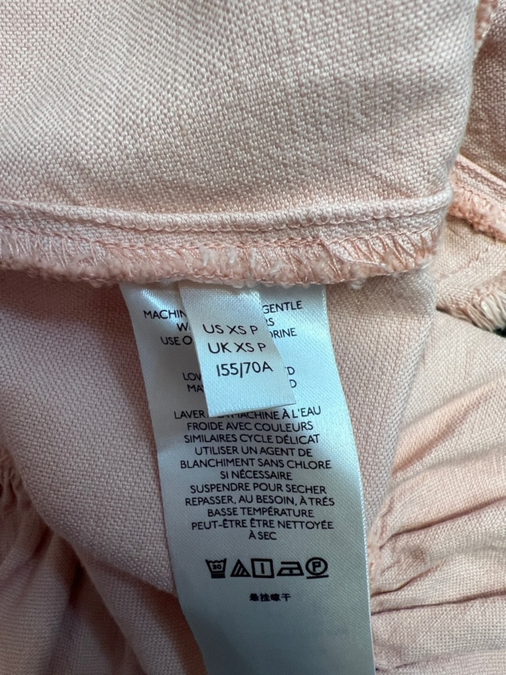 Anthropologie Pilcro Women's Chic Flirty Peach Nettie Ruffle Tie Skirt Size XSP - Picture 7 of 16